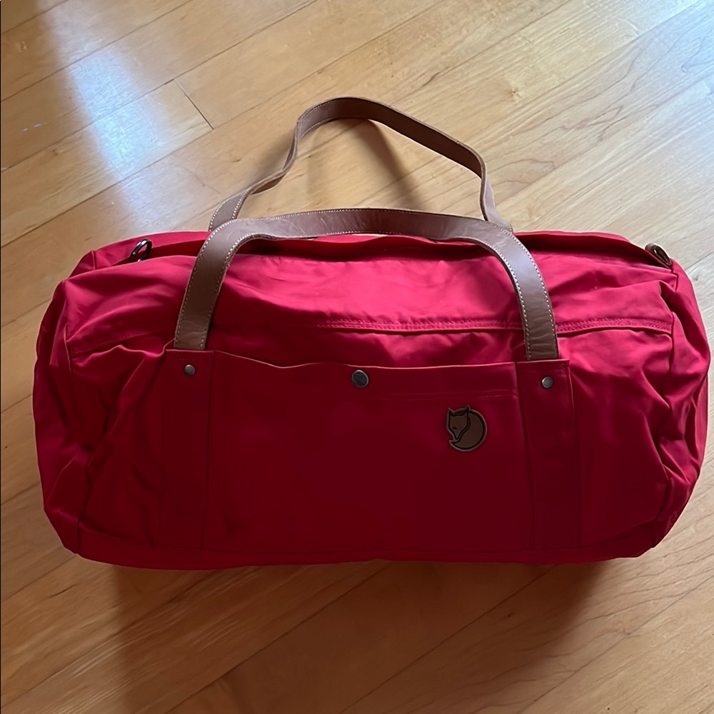 Fjallraven Red No. 4 G-1000 Duffel  Bag
